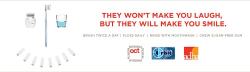 October Is National Dental Hygiene Month