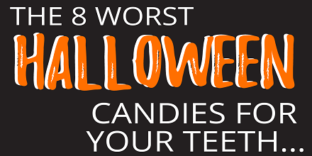 The 8 worst halloween candies for teeth by Social Dental Network
