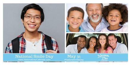 National Smile Day May 31 2018