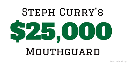 Steph Curry's Mouthguard Could Sell for $25,000